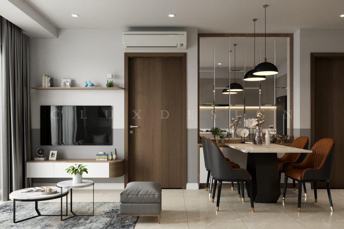 Interior Kitchen – Livingroom 271 Scene