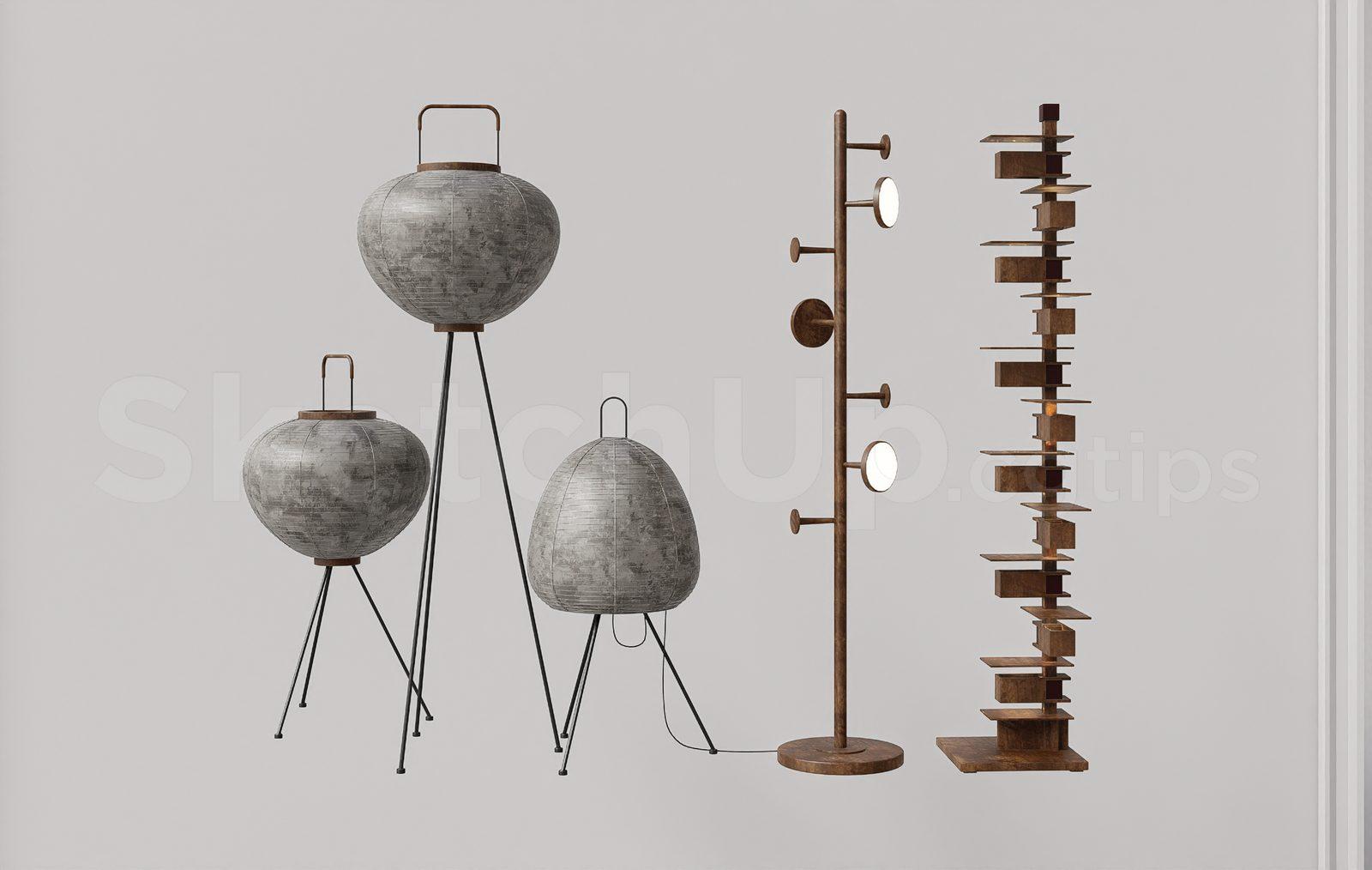 Floor Lamp Model Download for Interior Projects