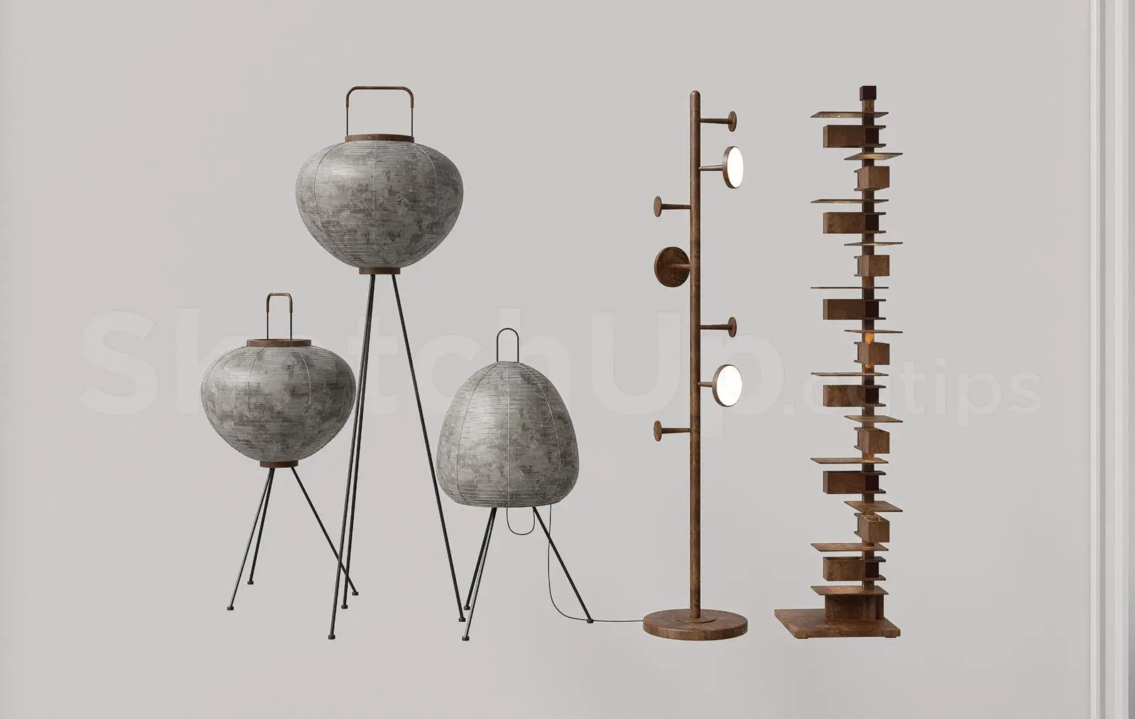 Floor Lamp Model Download for Interior Projects