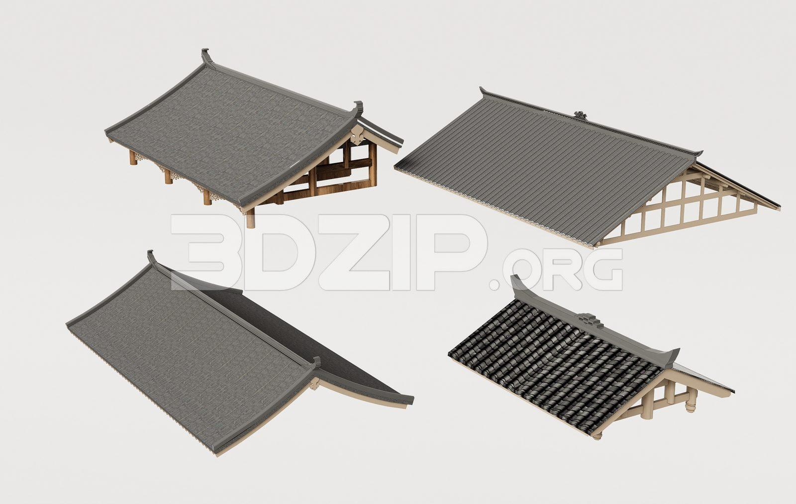 Traditional Asian Roof Collection