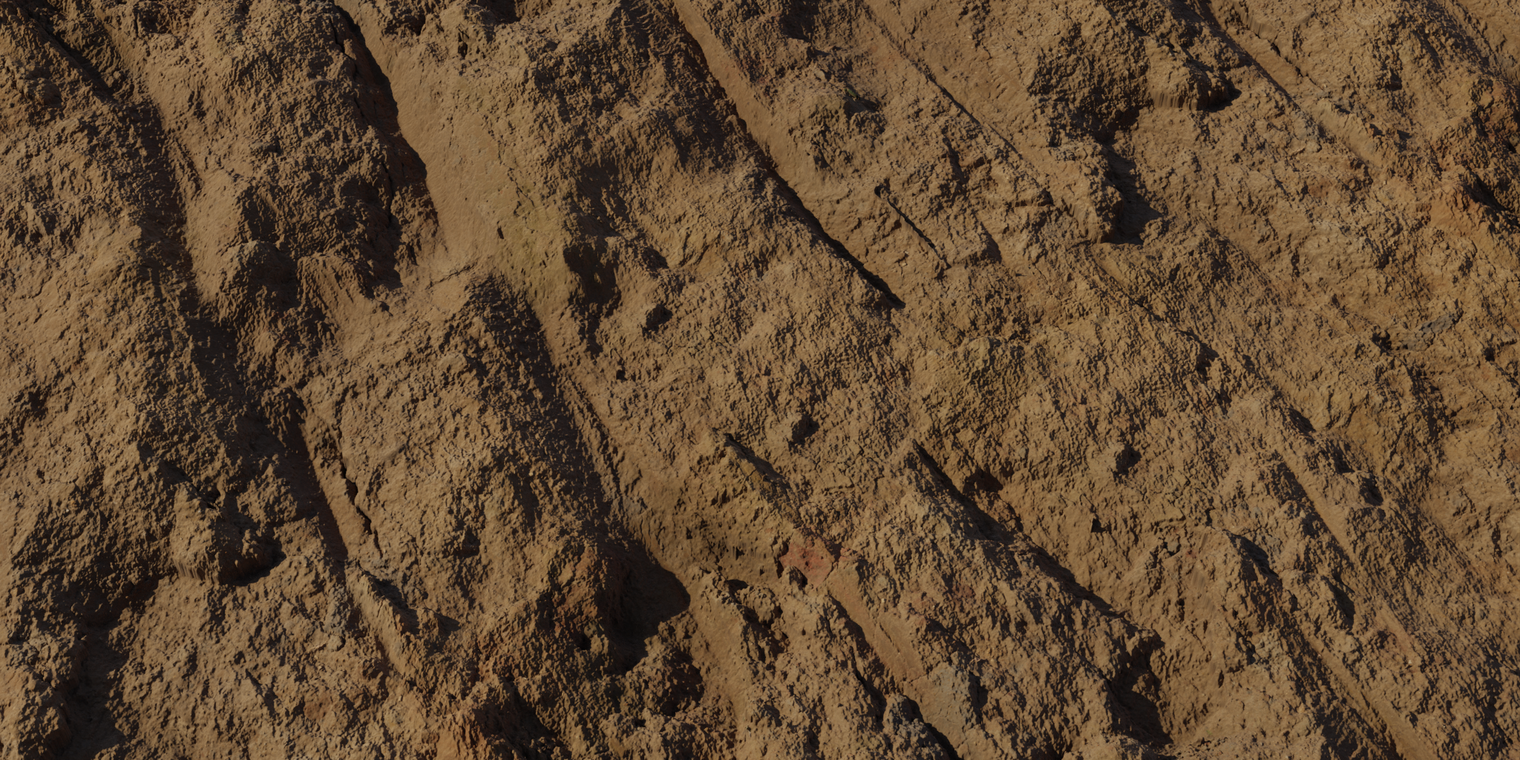 Excavated Soil Wall