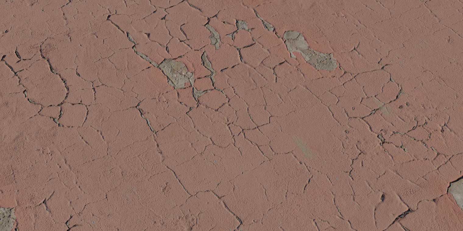 Peeling Painted Wall