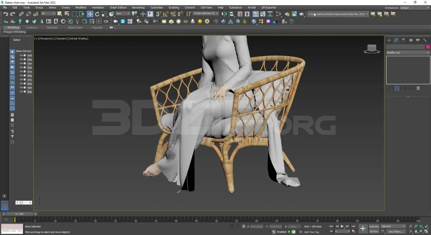 Rattan Chair