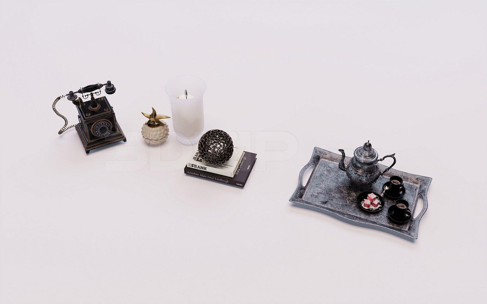 Decorative Set — preview 1 (3dzip)