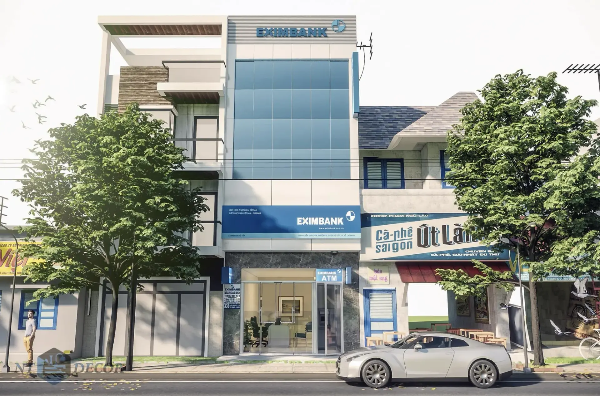Exterior EximBank Scene