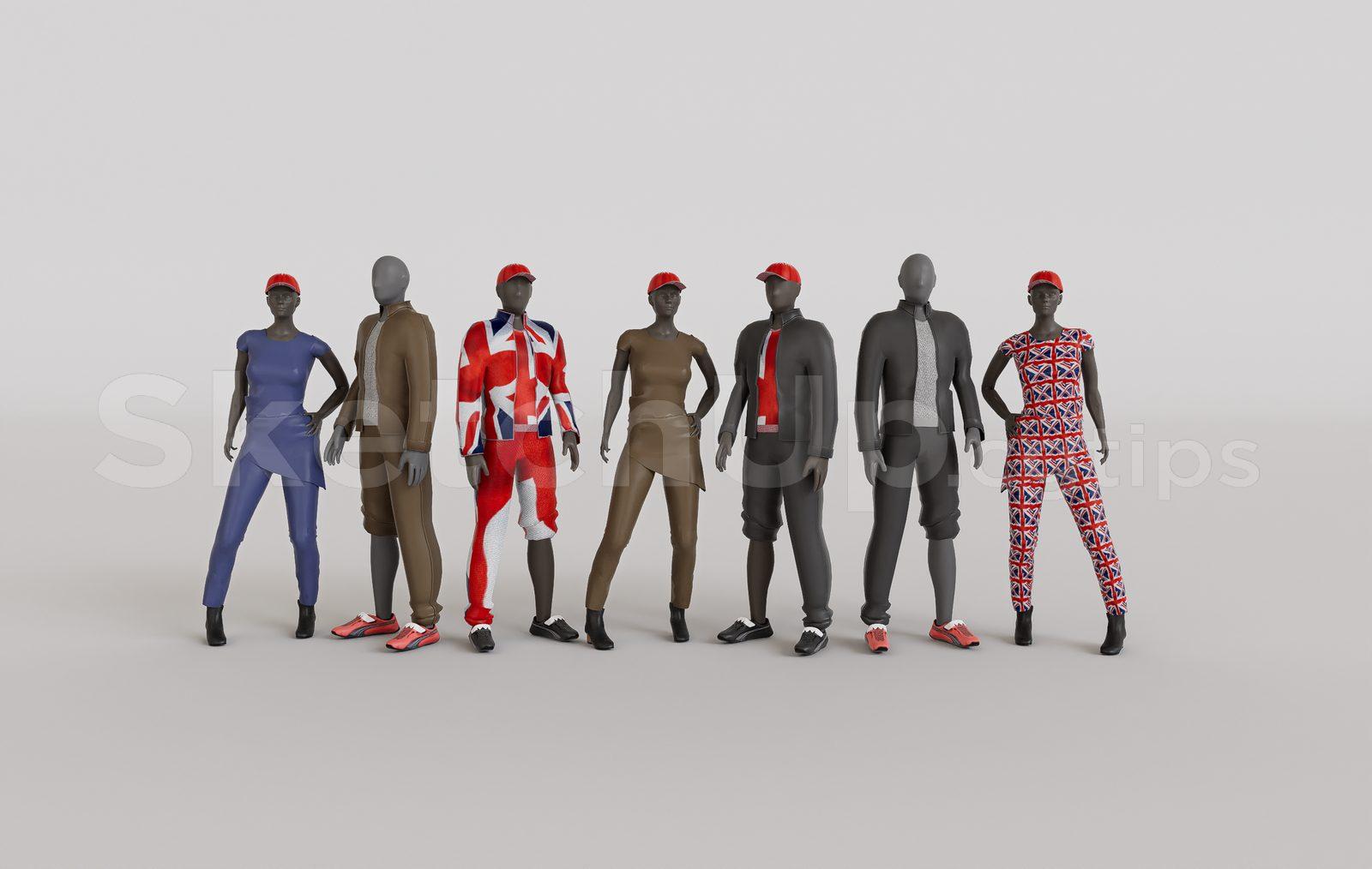 A Mannequin For Fashion Clothing