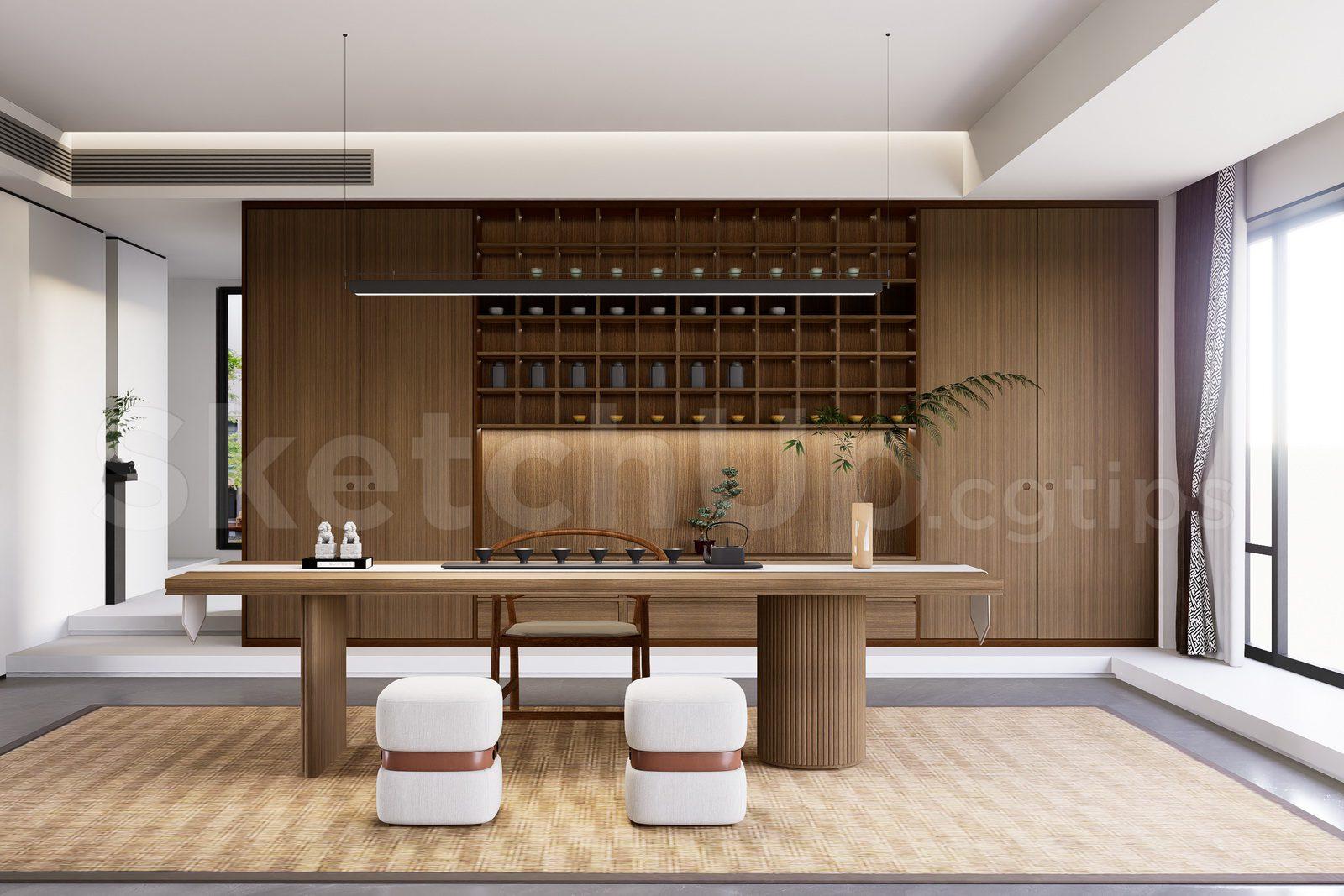 Tea Room Interior