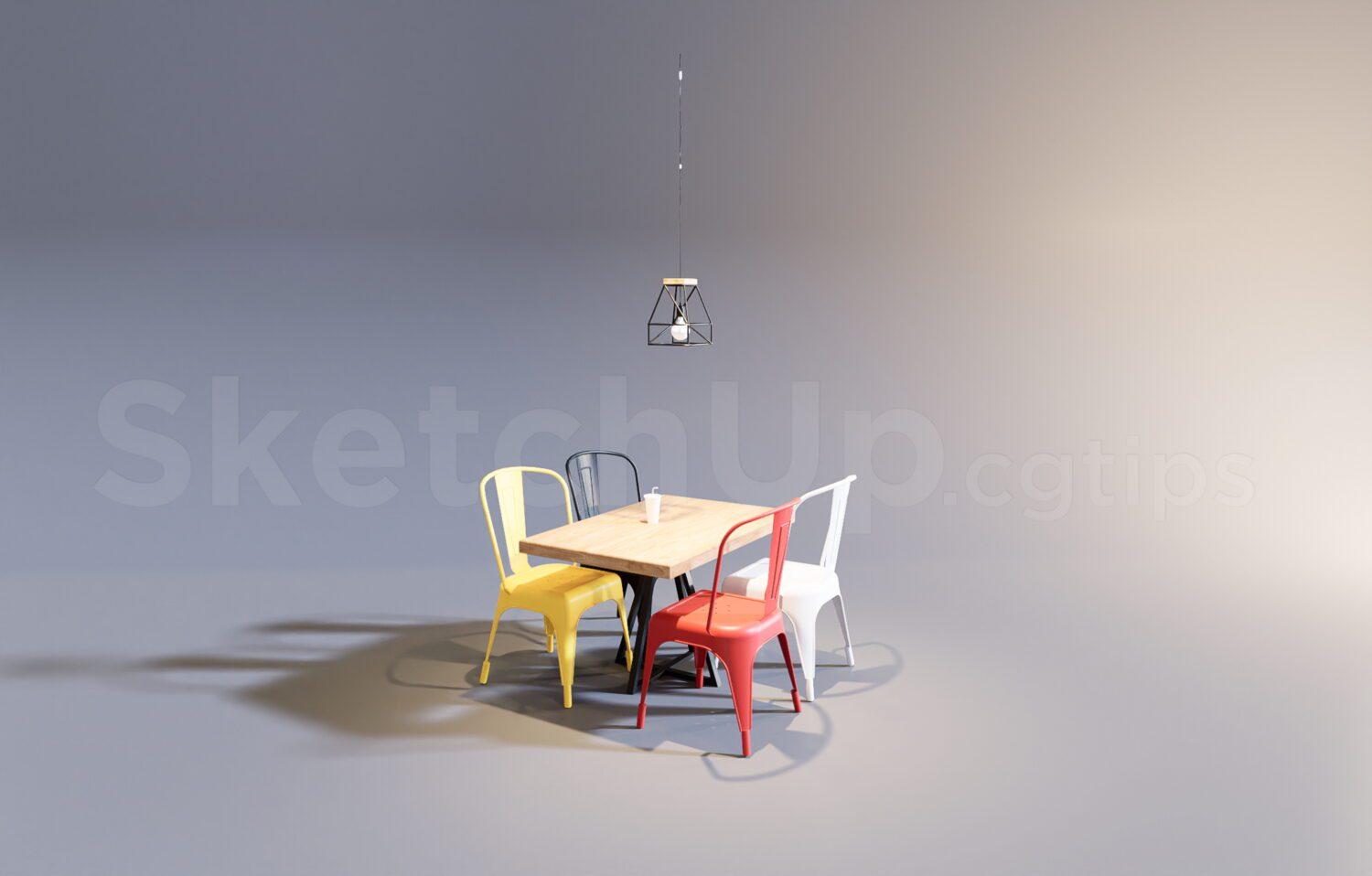 Table And Chair Tea