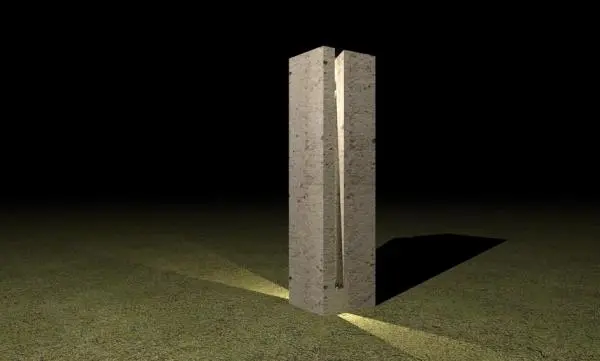 External Concrete Garden Light