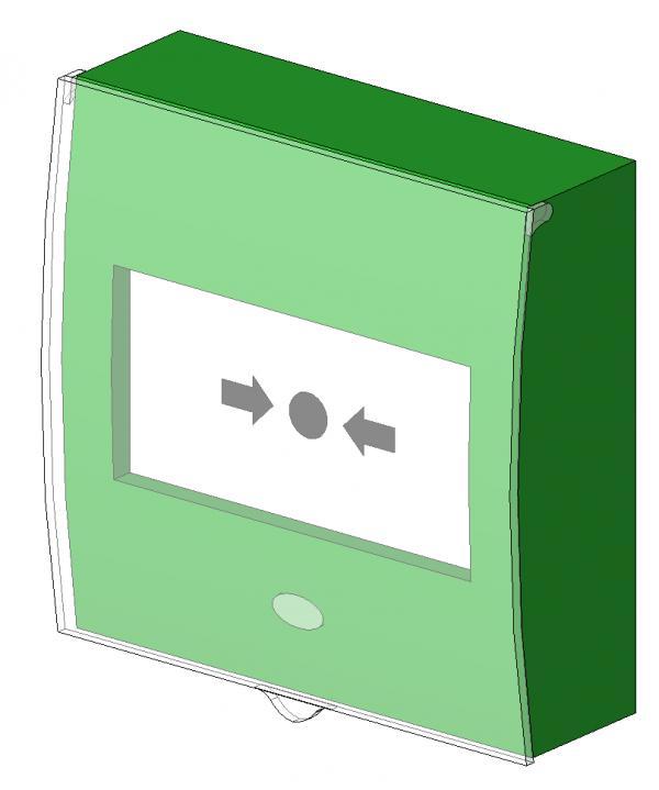 Emergency door unit