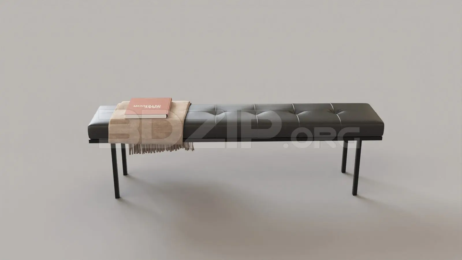 Bench — preview 1 (3dzip, CC0)