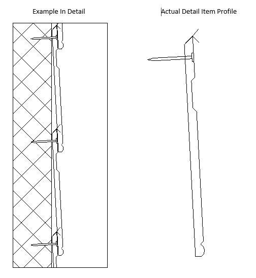 Summit Weatherboard Profile with fixings