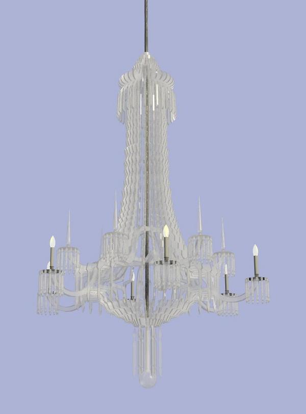 Dobbs Glass Chandelier