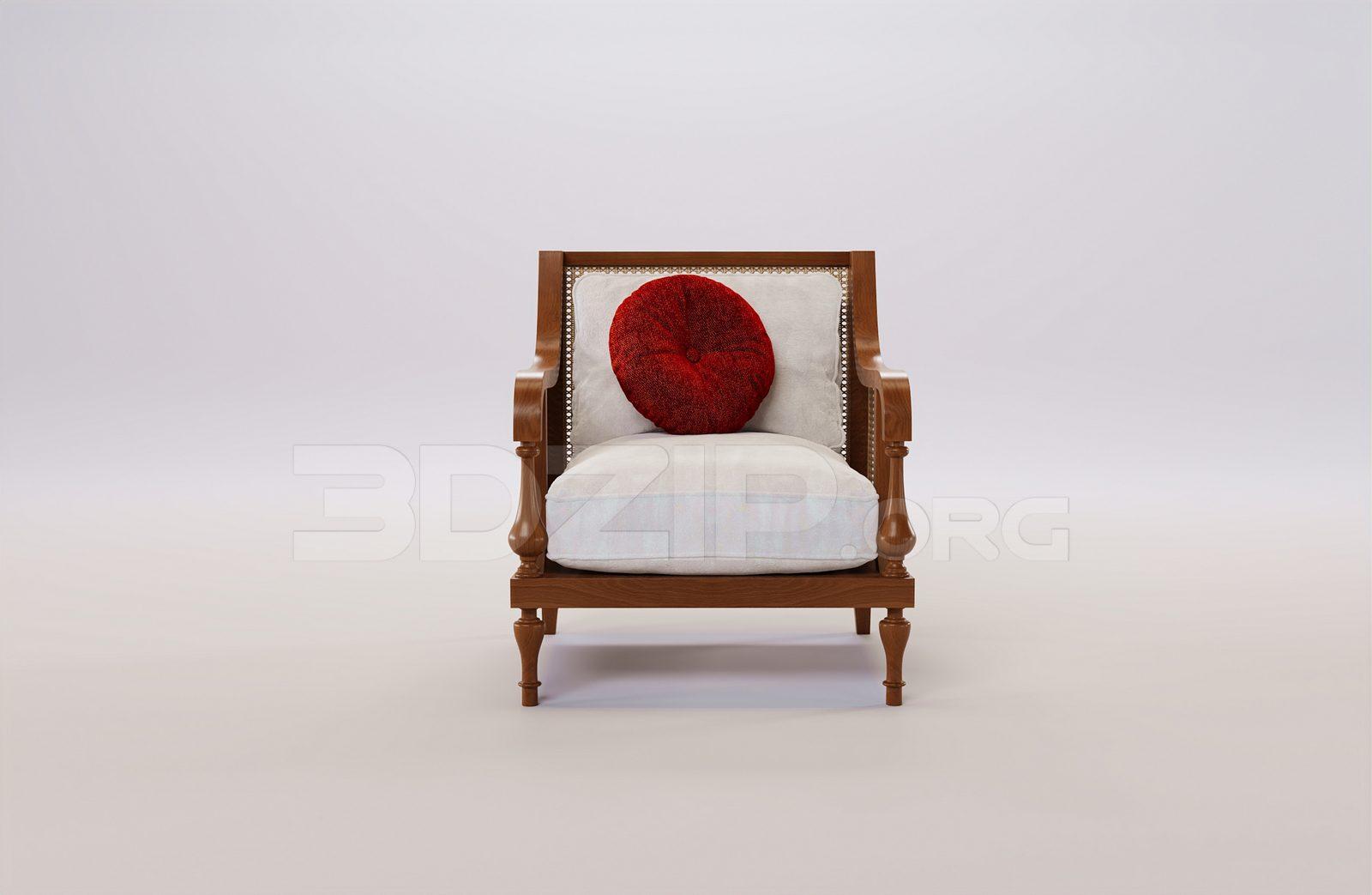 Armchair — preview 1 (3dzip)