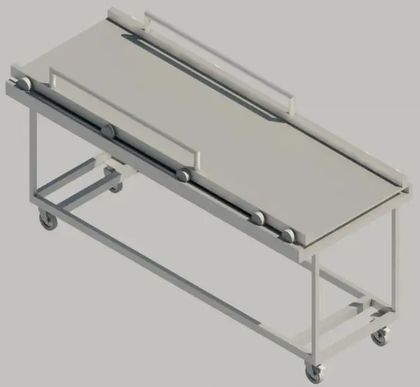 Mortuary Transport Trolley