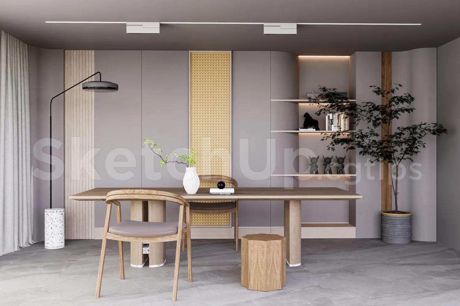 Study Room Interior