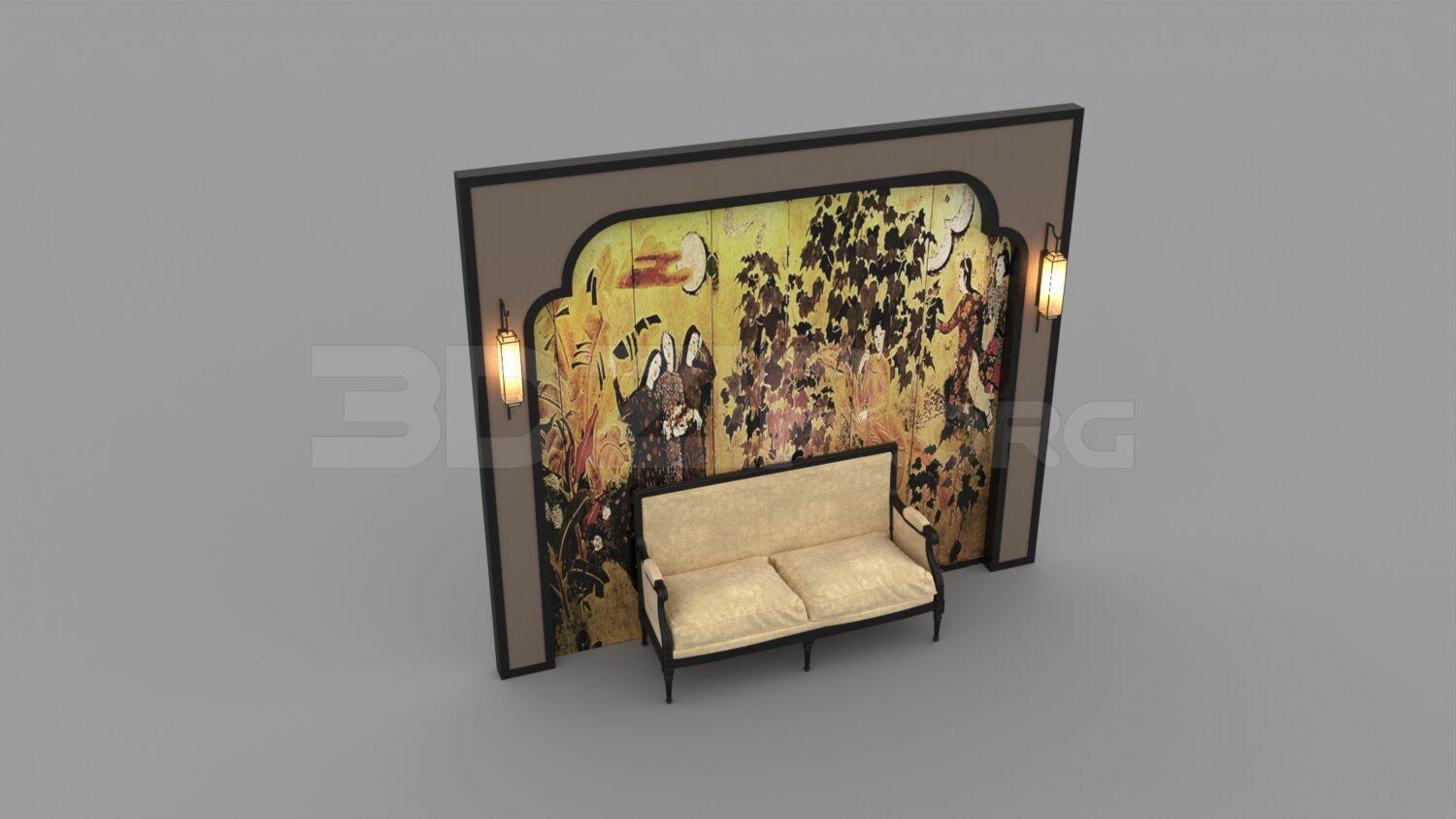 Sofa Model 3 studio