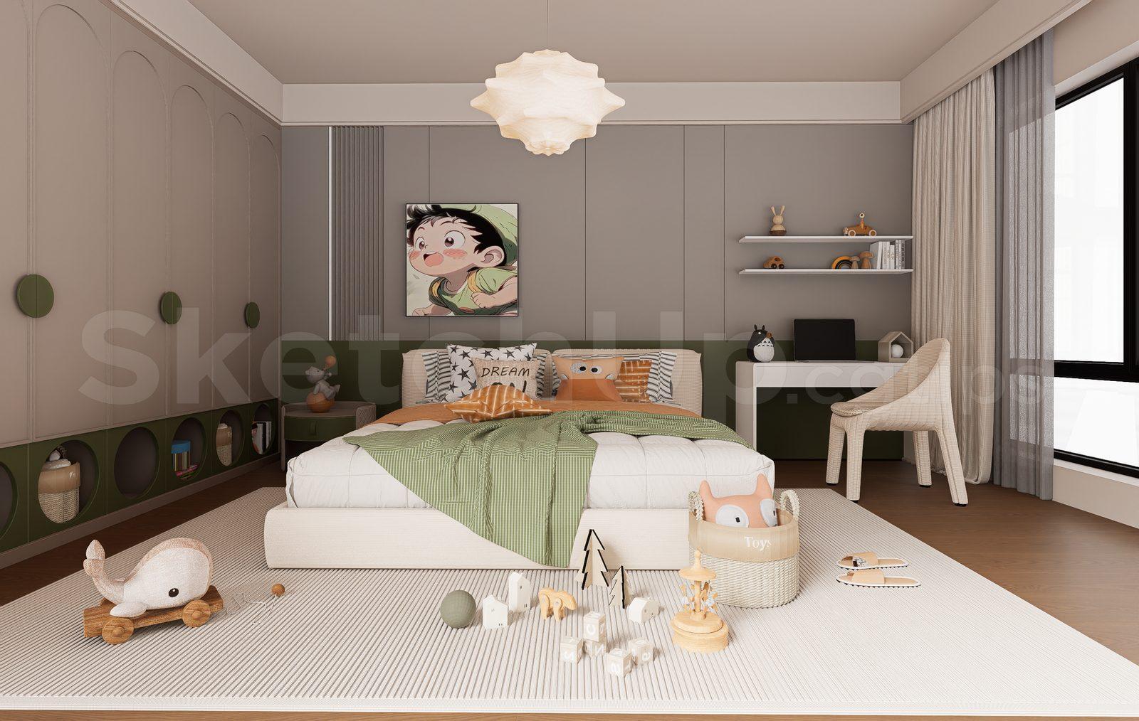 Kids Bedroom Interior