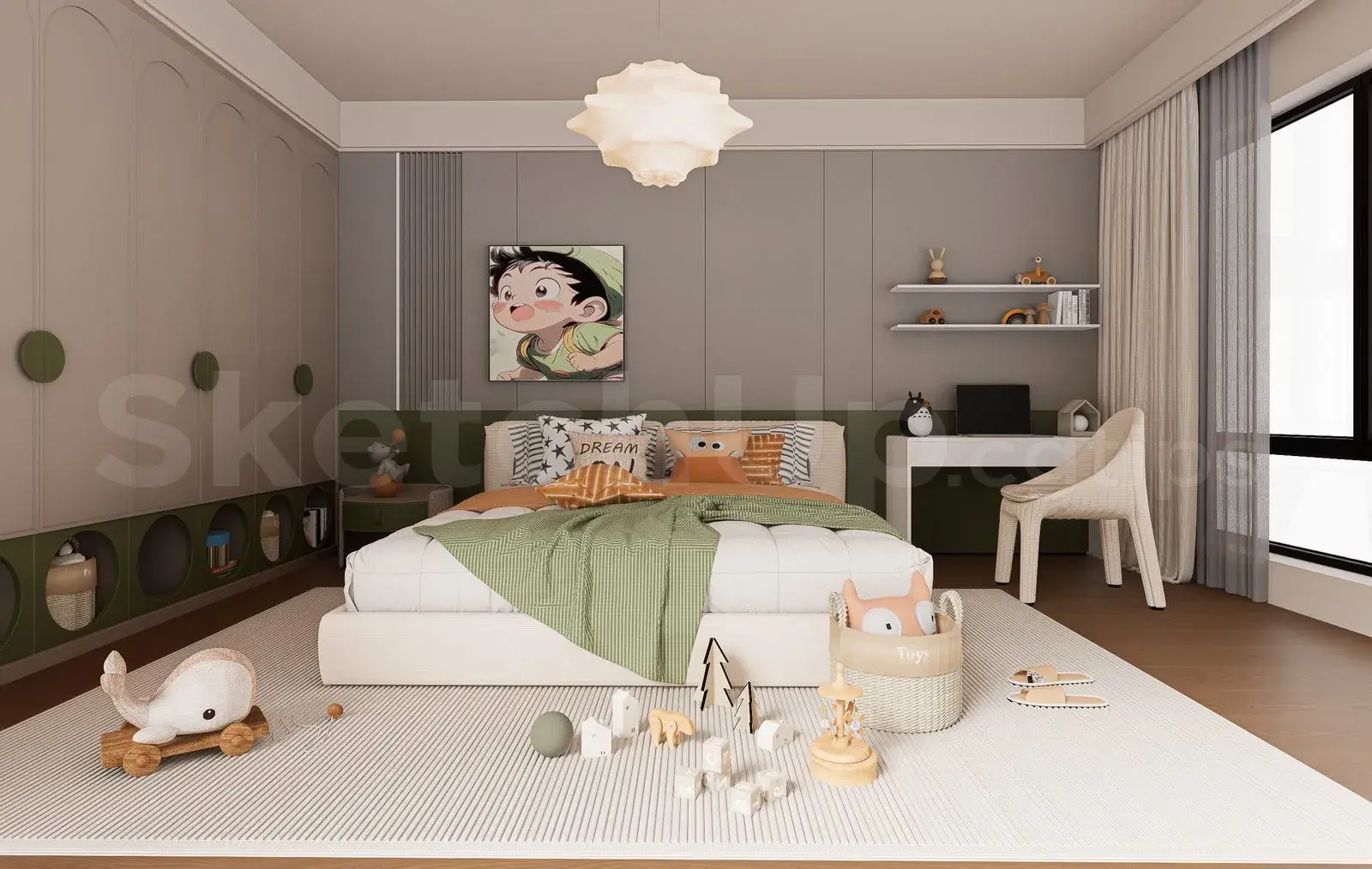 Kids Bedroom Interior