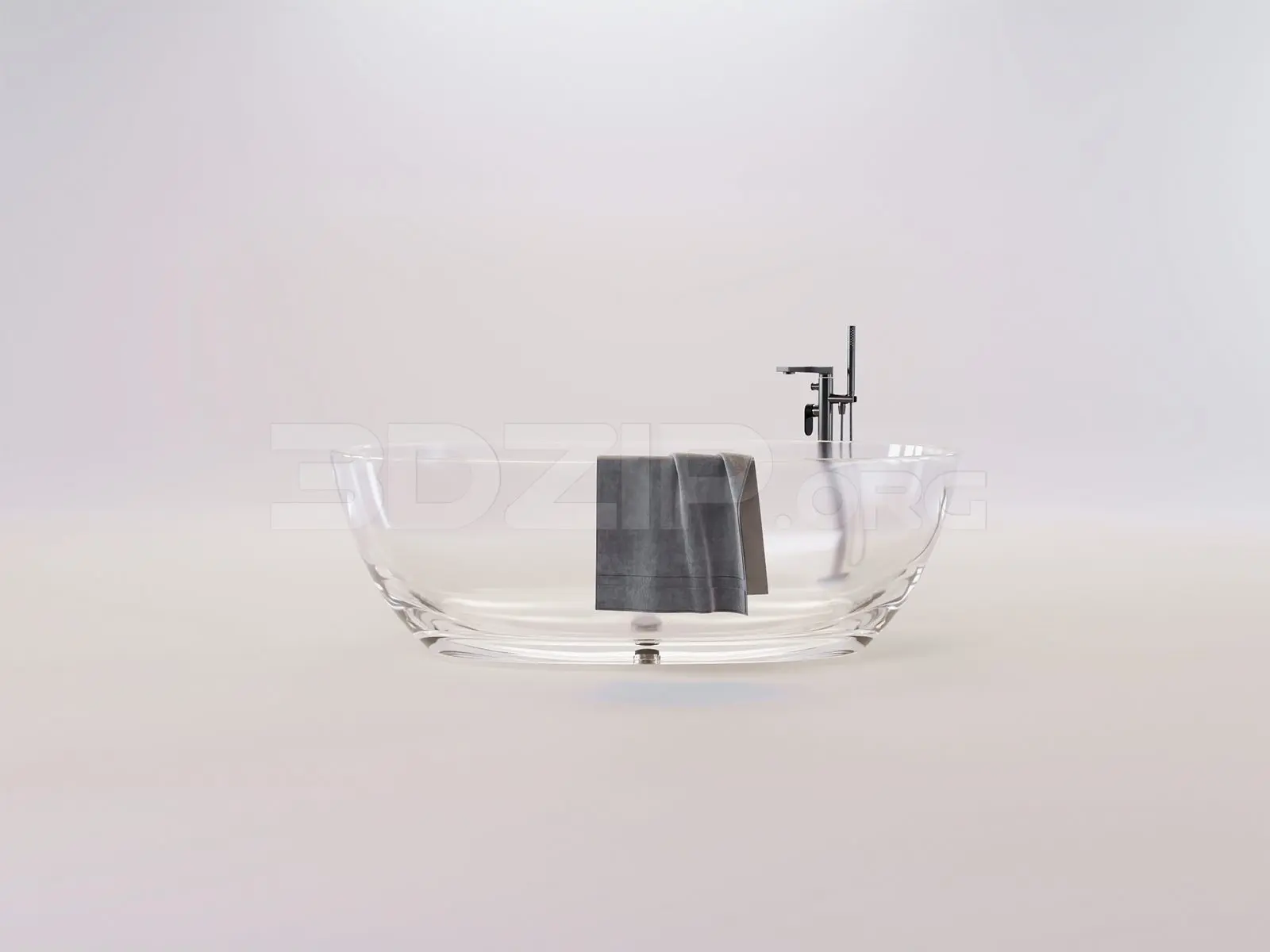 Bathtub — preview 1 (3dzip, CC0)