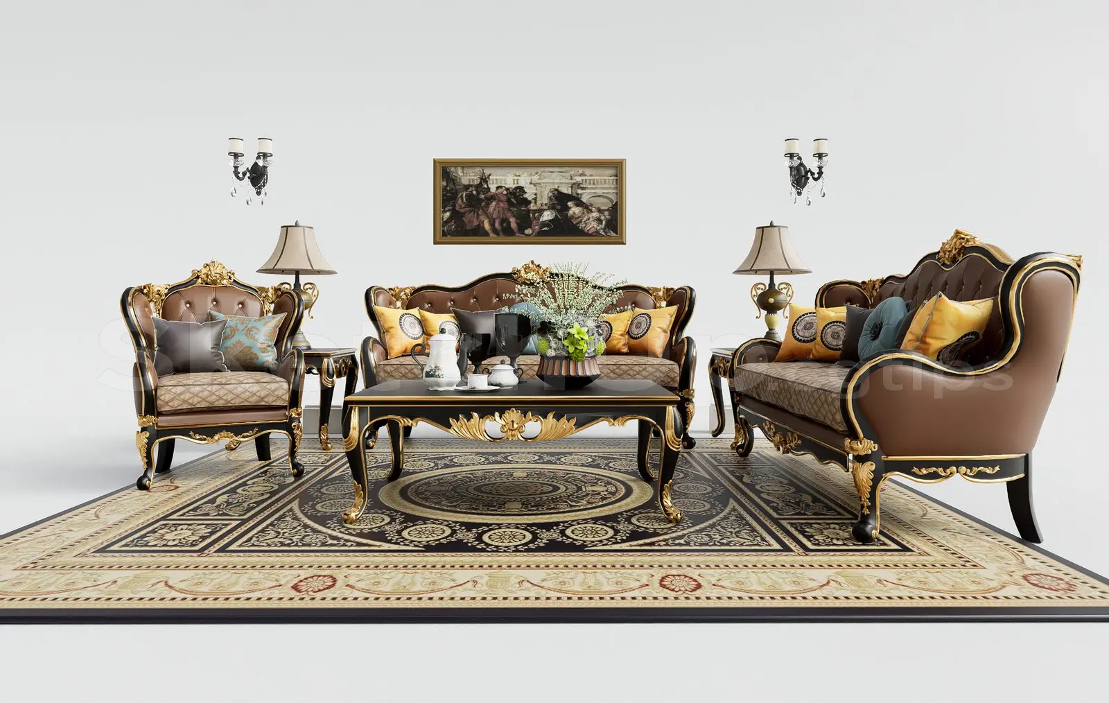 Neoclassical Sofa
