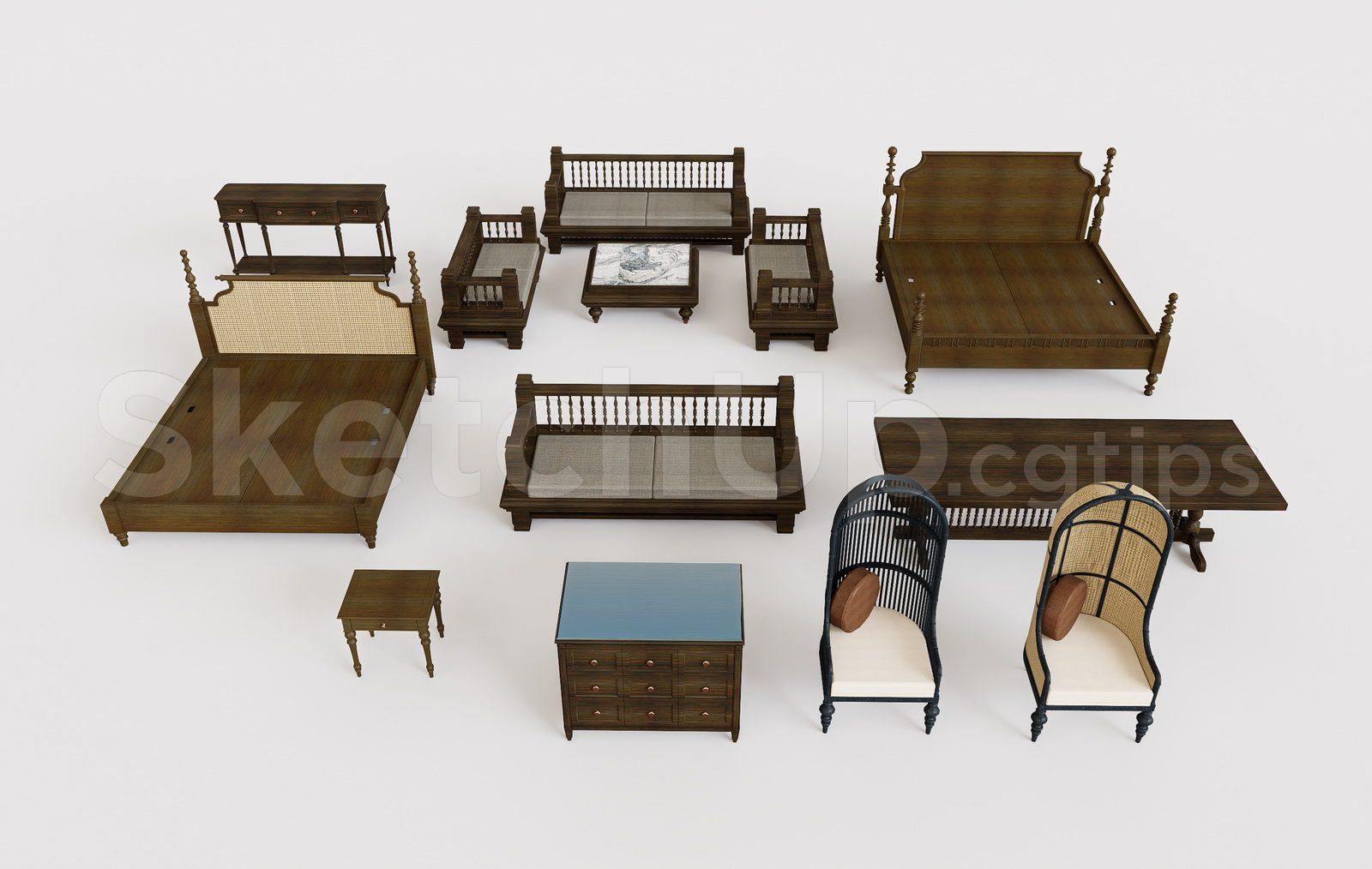 Indochine Furniture