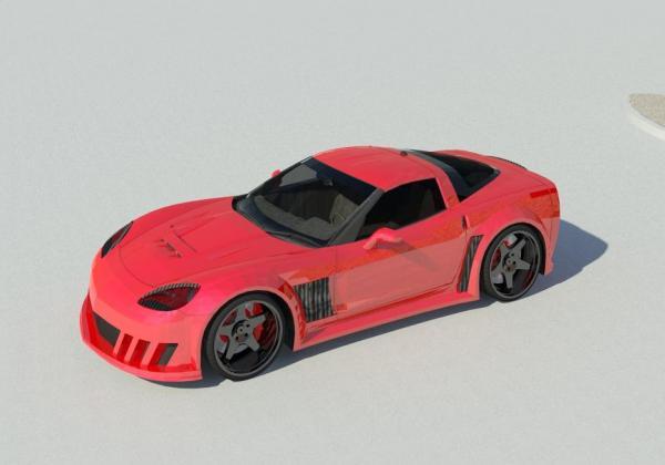 C6 Corvette - Car Vehicle Automobile