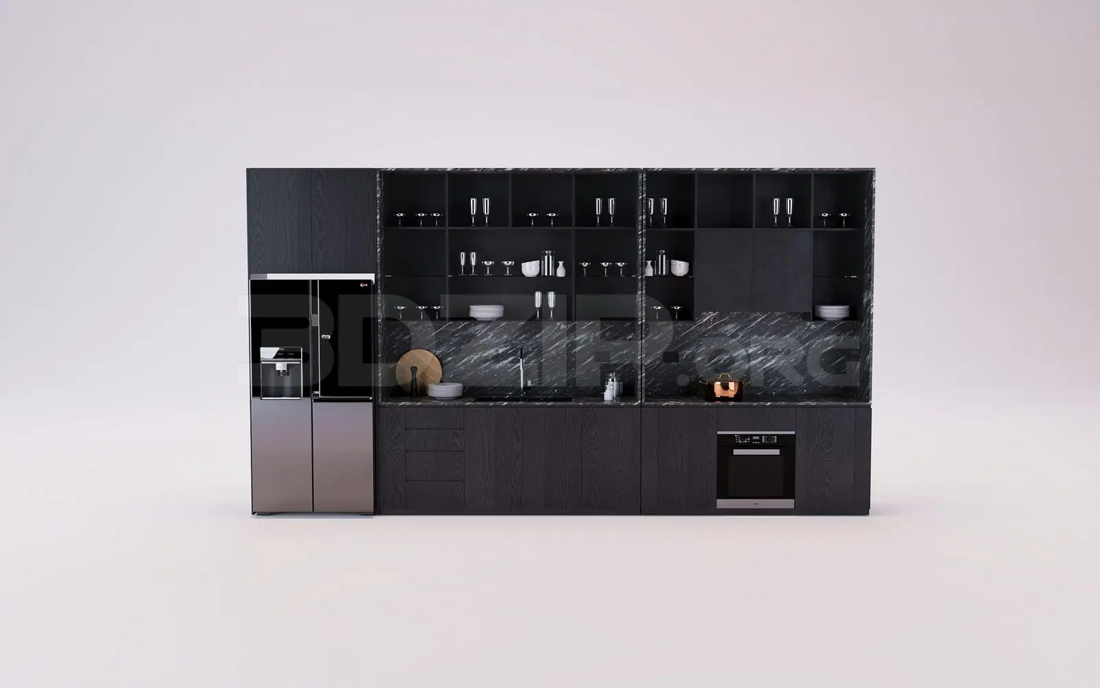 Kitchen — preview 1 (3dzip)