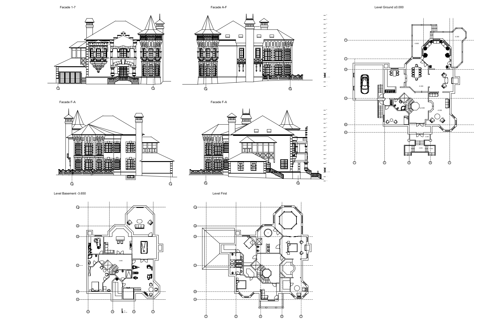 AutoCAD Castle