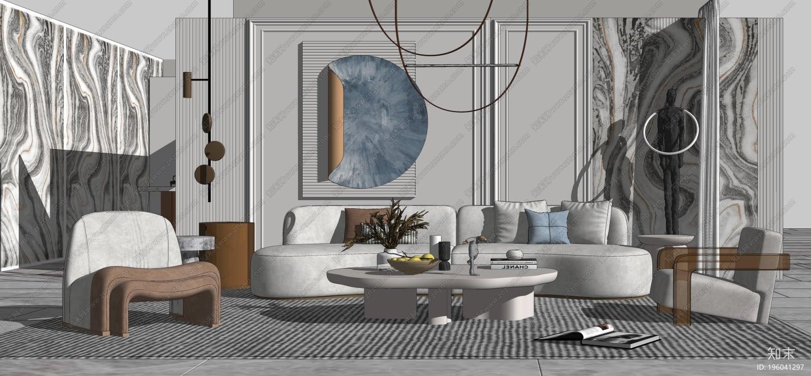 Interior Livingroom Scene