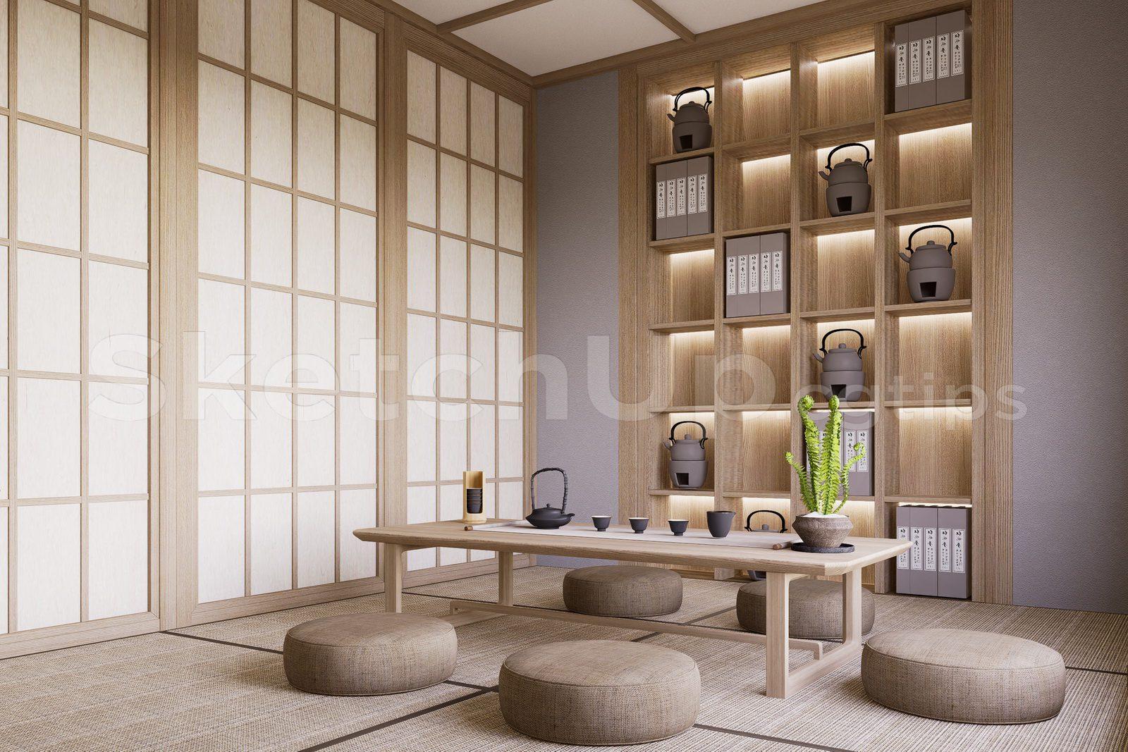 Tea Room Interior