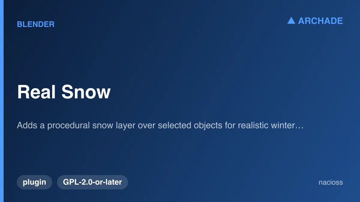 Real Snow