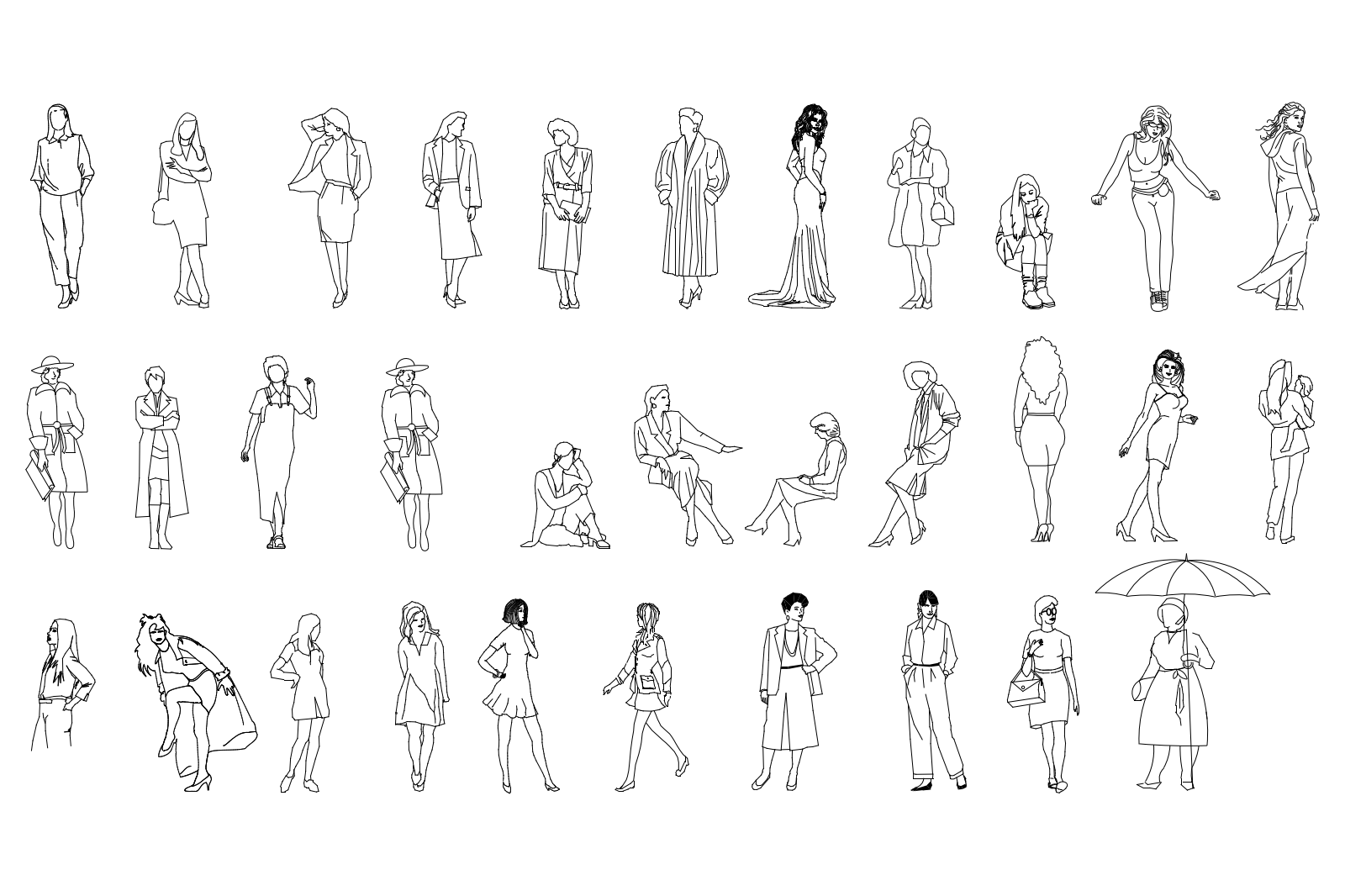 Casual people 4