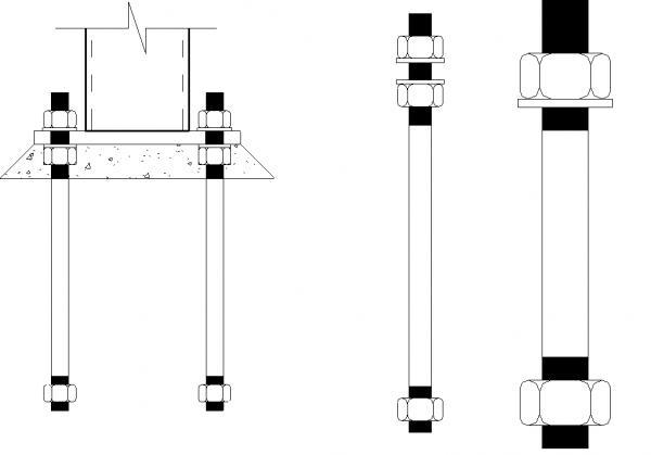 Anchor Bolt Detail Item