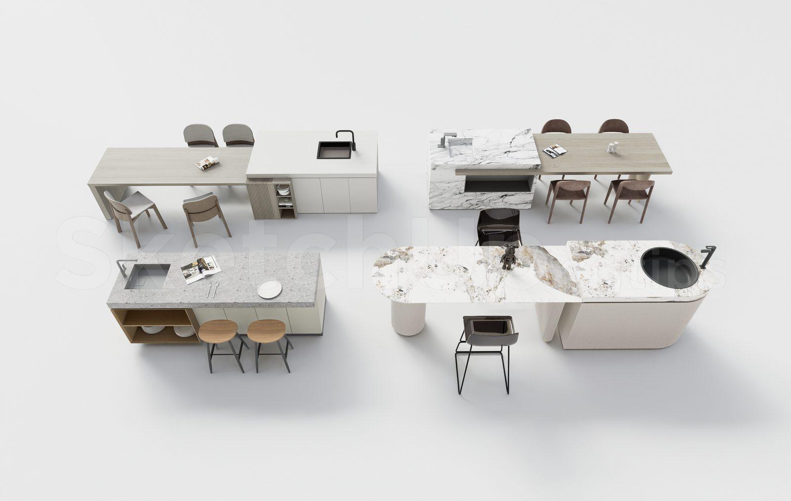 Kitchen Island — preview 1 (cgtips)