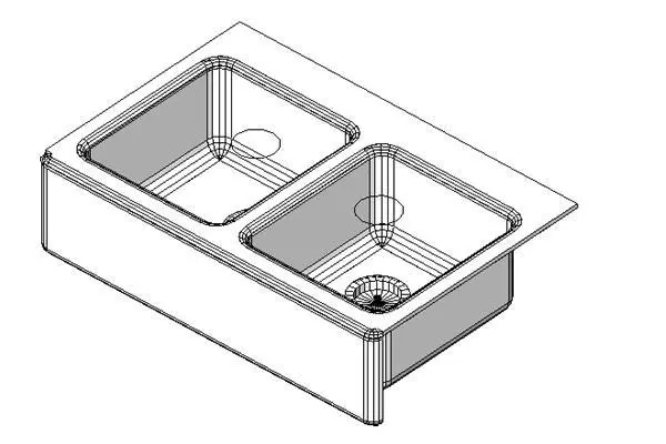 Kohler - K-6534 Hawthorne Apron Kitchen Sink