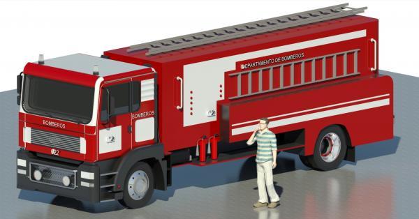 FIRE TRUCK - medium size