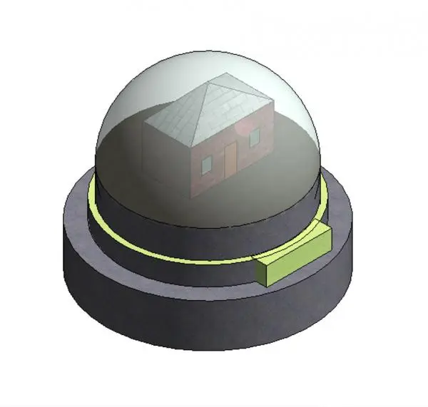 Giant Snow Globe