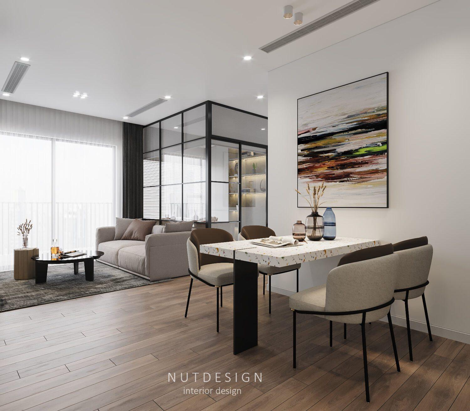 Interior Kitchen – Livingroom 311 Scene