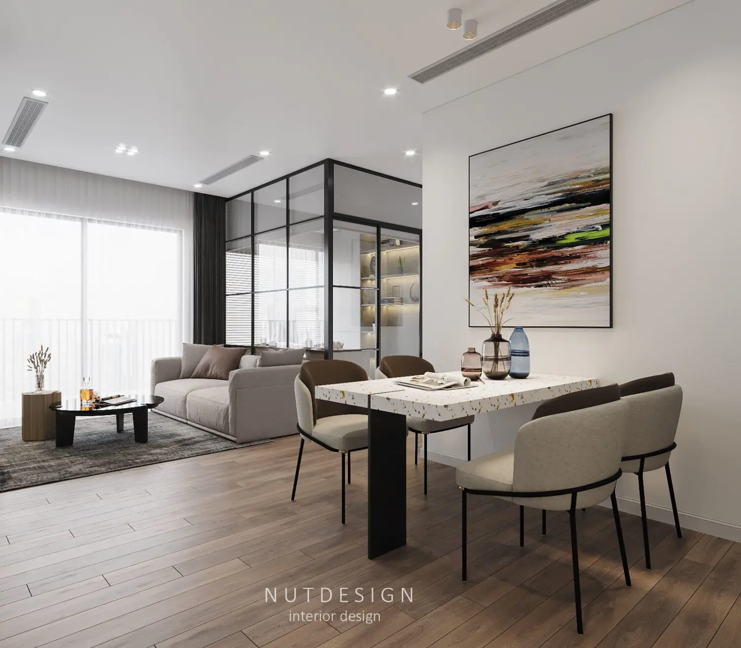 Interior Kitchen – Livingroom 311 Scene
