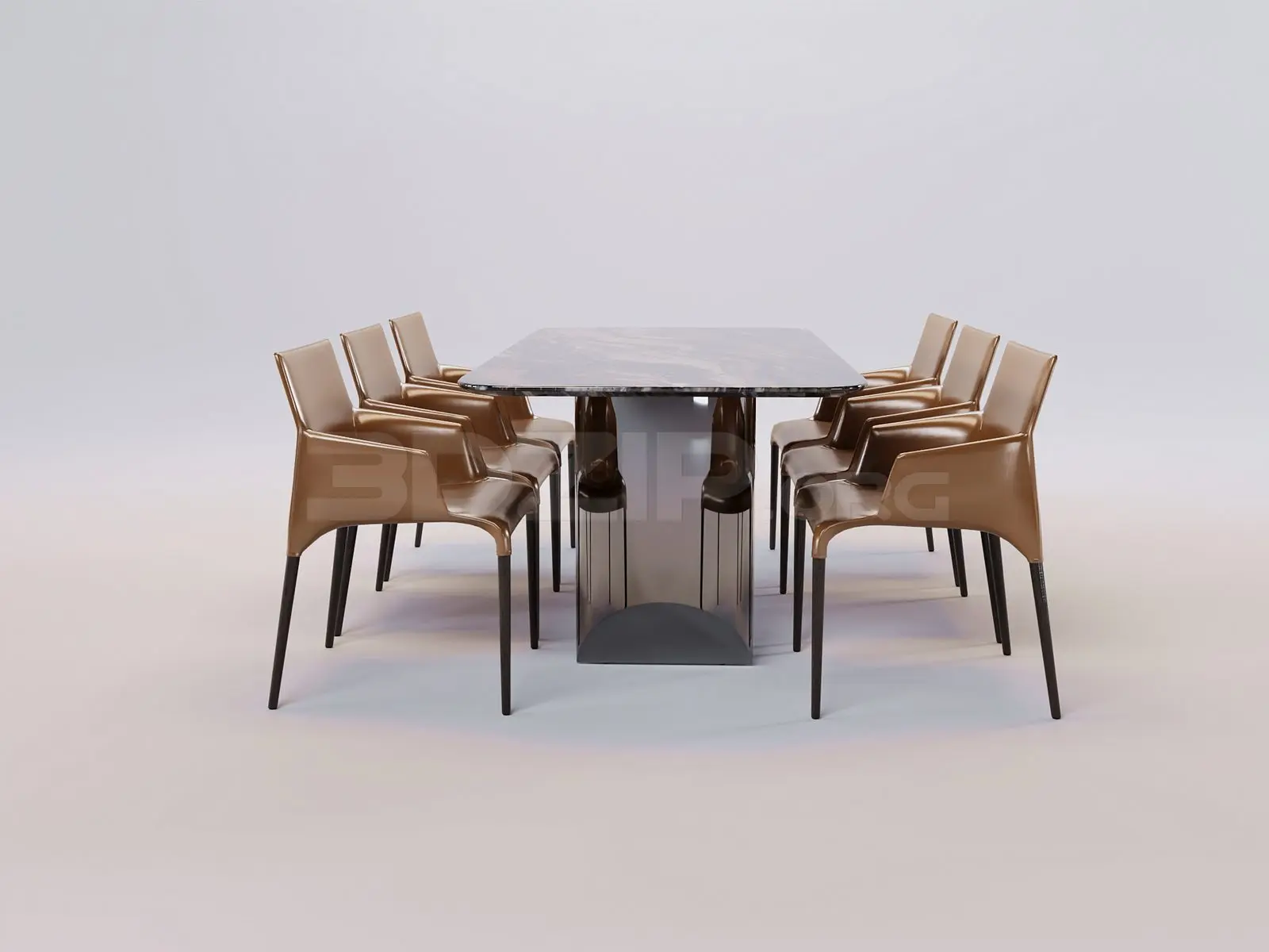 Dining Table And Chair — preview 1 (3dzip)
