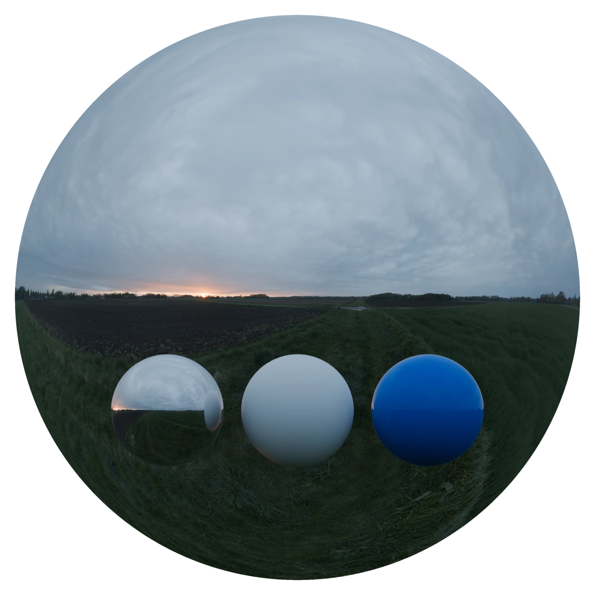 Evening Sky HDRI 041 A