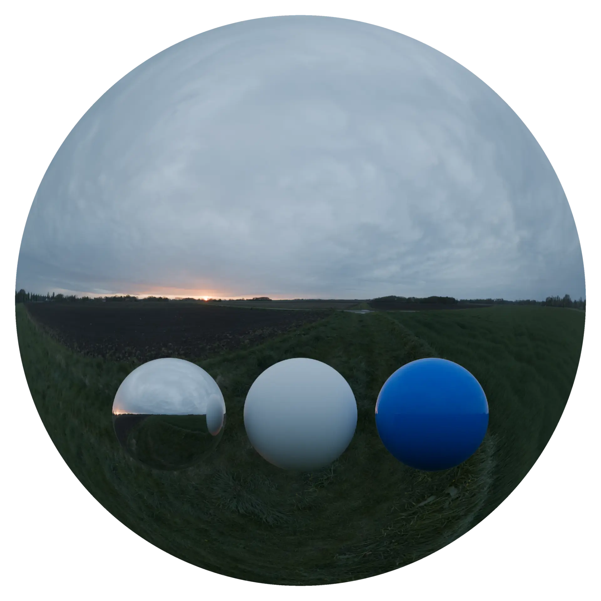Evening Sky HDRI 041 A