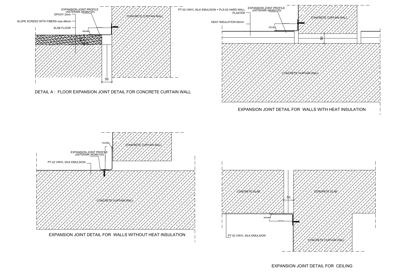 Expansion joint detail 2
