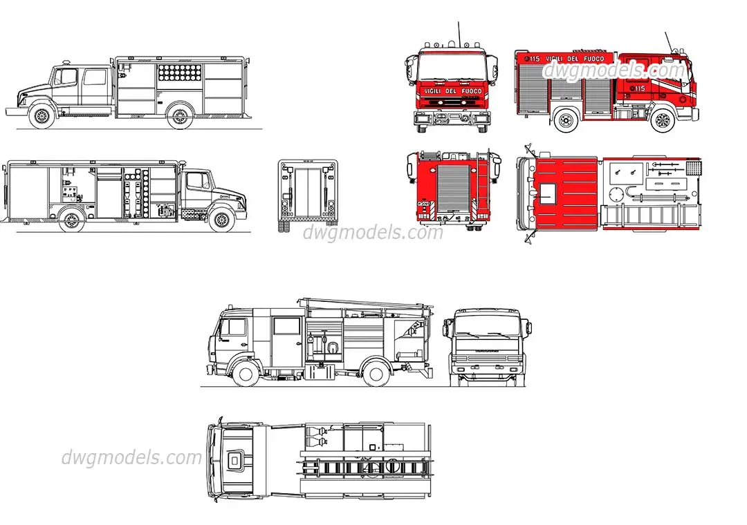 Fire trucks