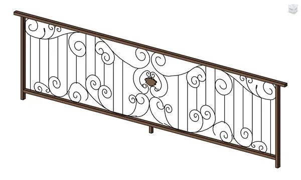 Decorative Iron Railin