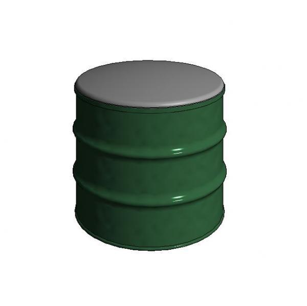 Oil Drum Ottoman