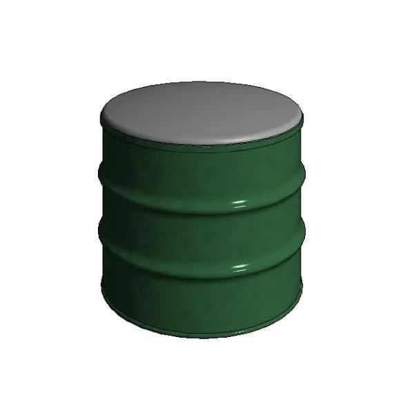 Oil Drum Ottoman