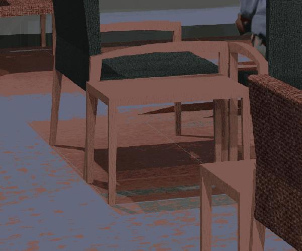 Waiting Room Chair - Matching End Table