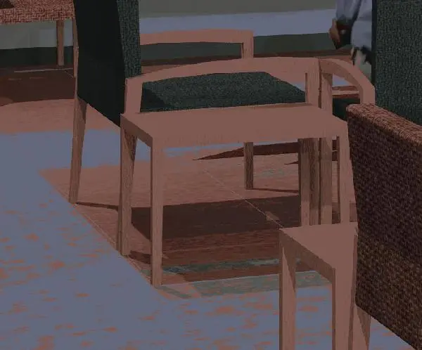 Waiting Room Chair - Matching End Table